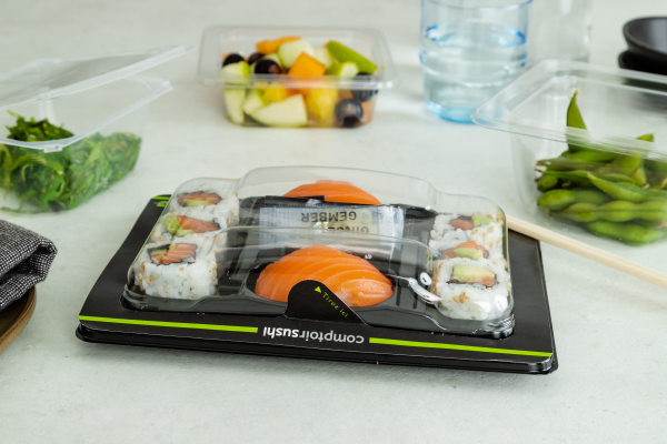 ANL Packaging MAP tray for sushi